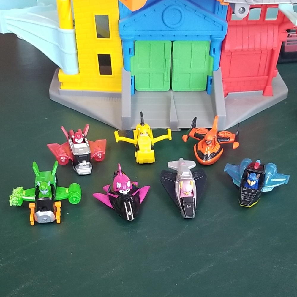 Paw Patrol True Metal Jet To The Rescue Set - 7 Collectible Die-Cast Vehicles